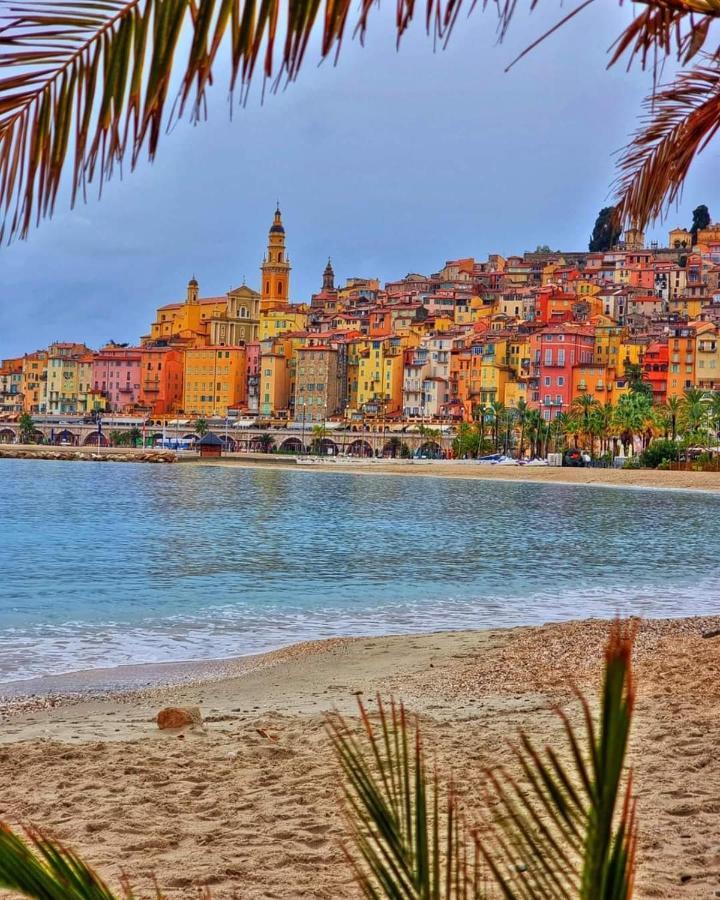 Charmant Studio Avec Coin Nuit - Vieille Ville Climatise Menton Exteriör bild